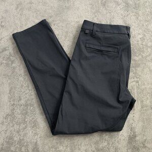 Lululemon Pants Mens 36x30” Gray Commission Classic Stretch Warpstreme Casual